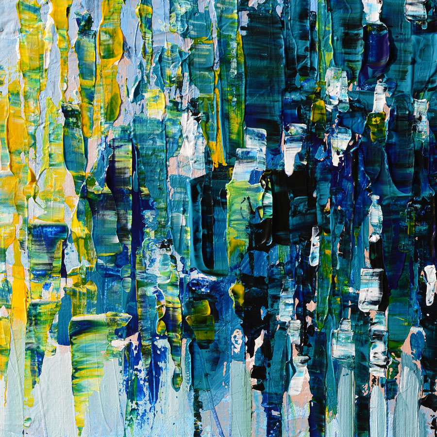 Enlightenment – abstract city – Abstract Paintings, Amazing Original ...