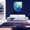 Space Diving - cosmic fluid painting