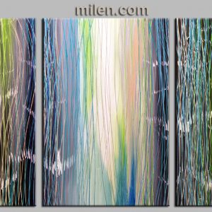 abstract waterwall - painting