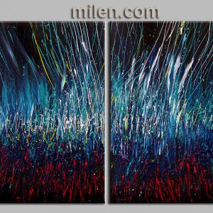 Set Fire To The Rain two – abstract painting