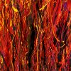 triptych red textured abstract painting