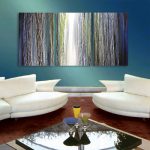 Steel Reflections abstract painting